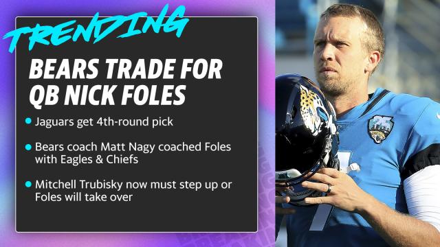 Bears trade for QB Nick Foles