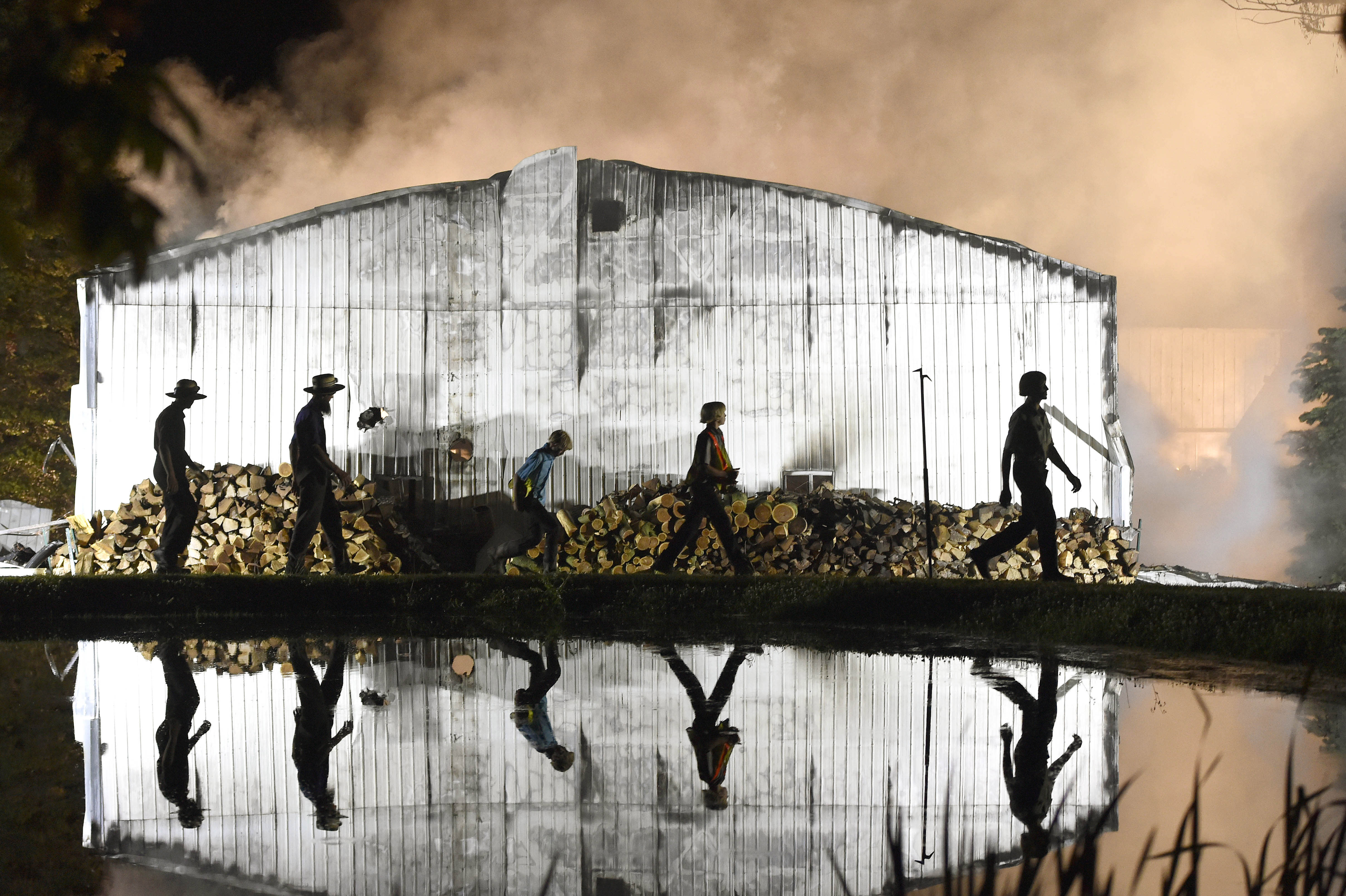 Fire Destroys Barn At Popular Amish Country Produce Stand