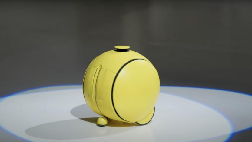 Samsung Ballie robot demo