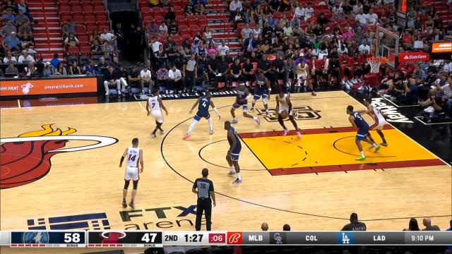 Kyle Lowry with an assist vs the Minnesota Timberwolves