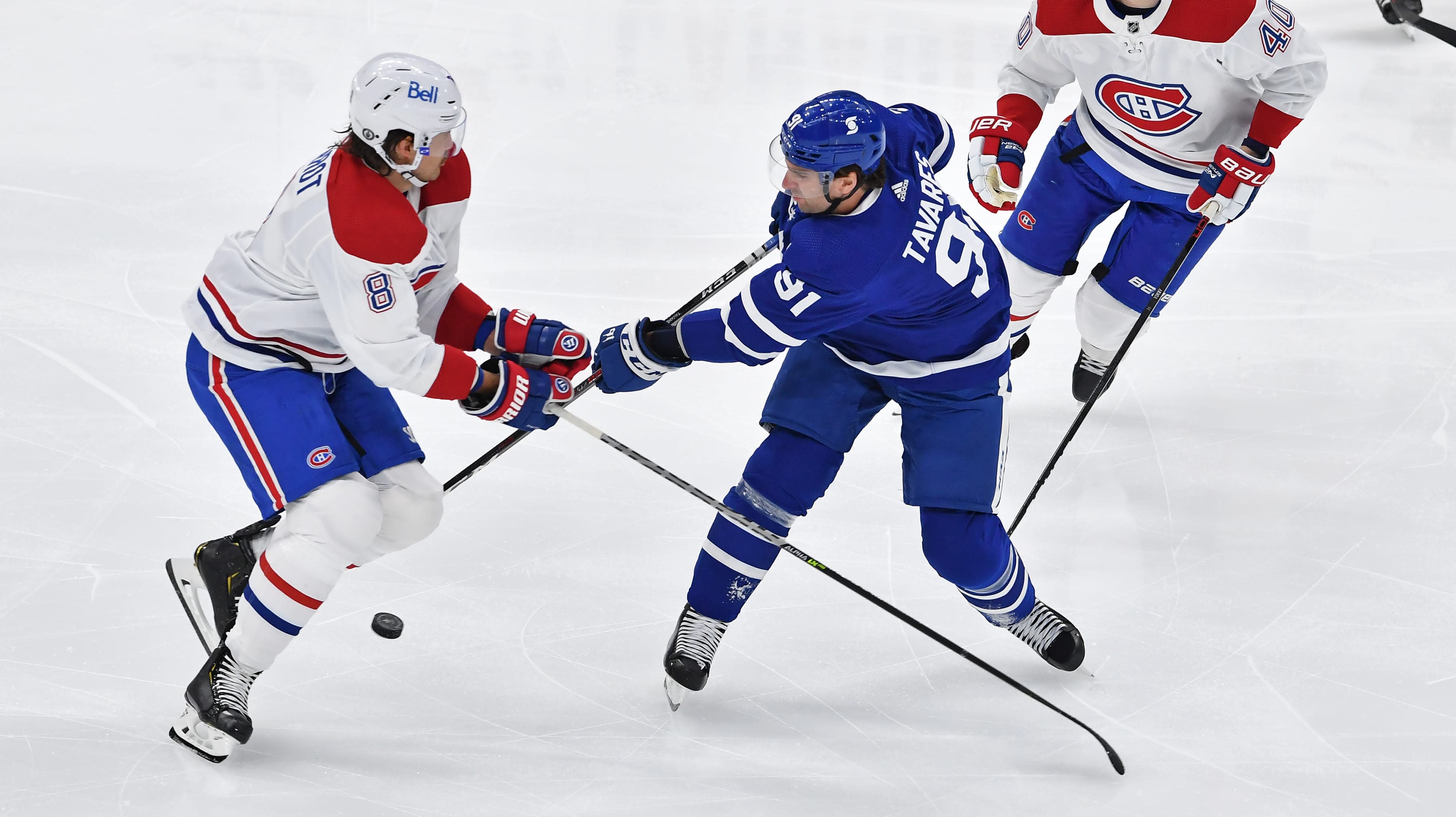 Leafs' Tavares conscious, communicating after being stretchered off against  Habs