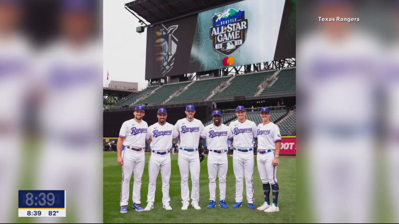 Texas Rangers players ready to shine on All-Star stage