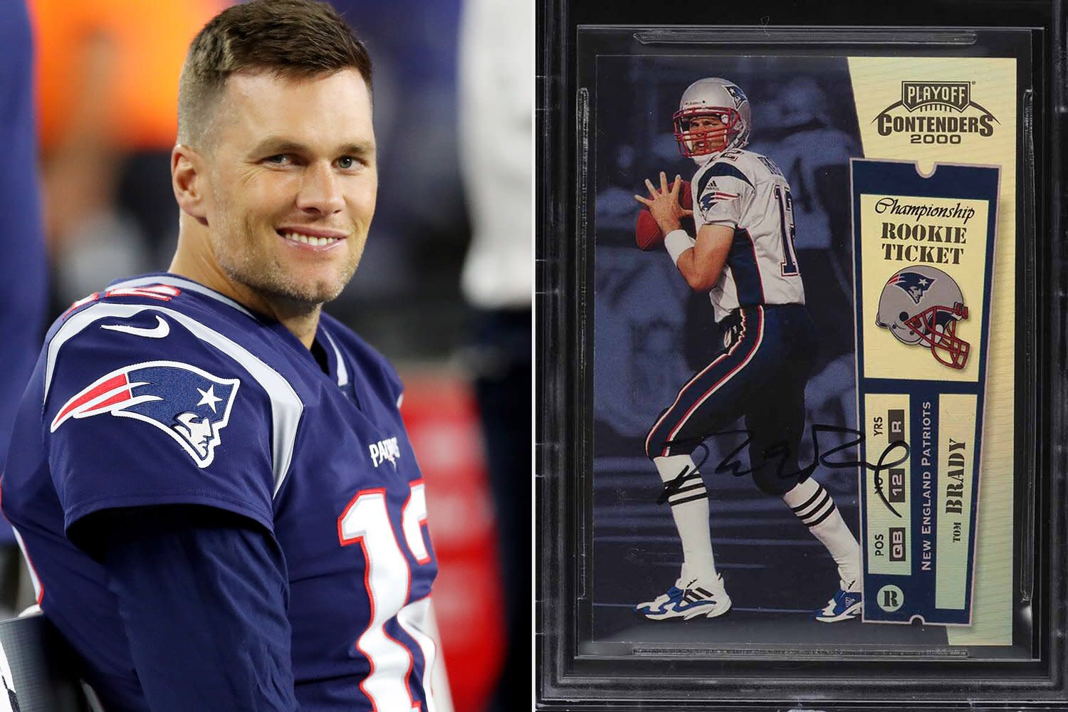 Rare Tom Brady Rookie Card Sells for $1.2 Million as Athlete Jokes He Needs...