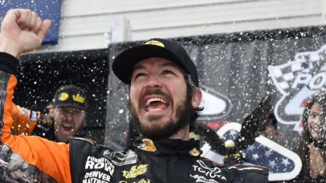 Truex Jr.'s team fakes out Harvick's as Truex easily wins at Sonoma