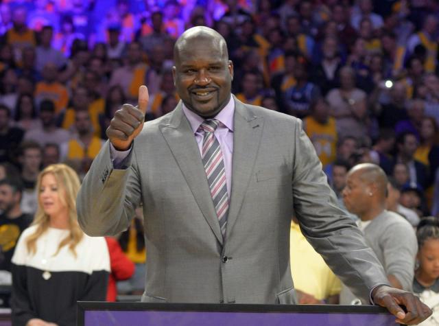 Shaquille O'Neal gives the flat-Earth theory his seal of approval. (AP)