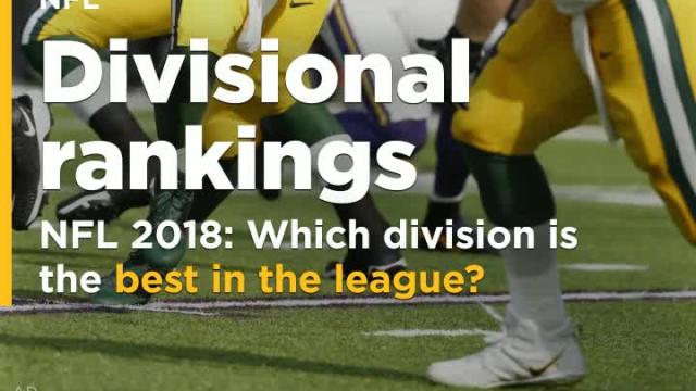 Ranking the NFL's divisions entering the regular season