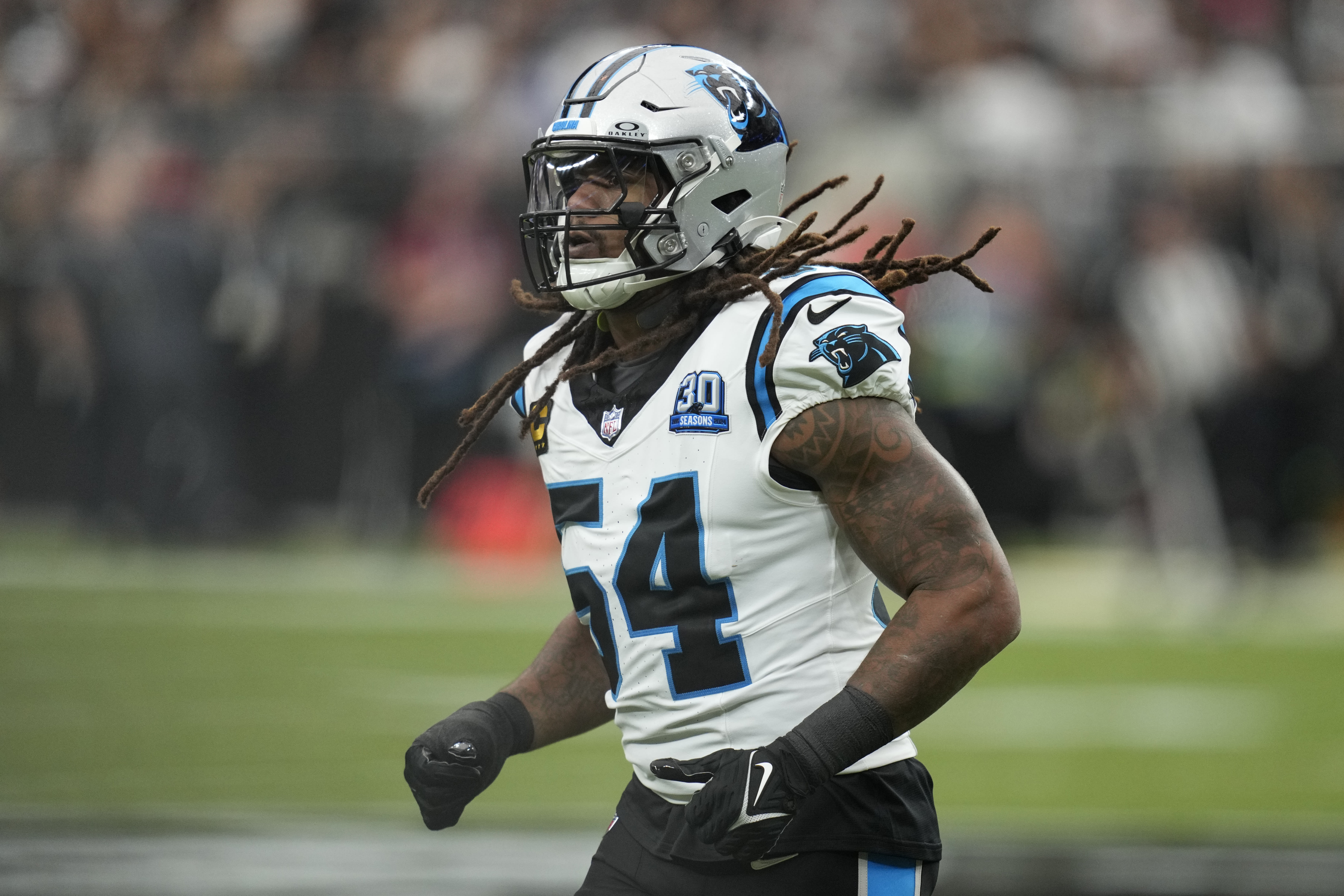 Panthers LB Shaq Thompson suffers torn Achilles, will miss remainder of 2024 season