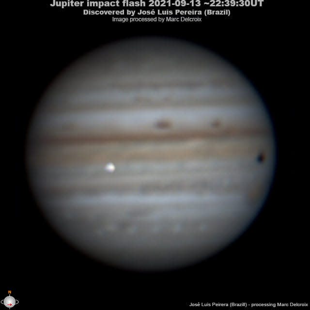 'Moment of great emotion': Jupiter explosion captured on video by astrophotograp..