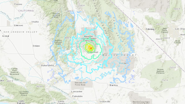 Socal Earthquake 5 4 Magnitude Earthquake Hits Searles Valley 1 Day After 6 4 Temblor Watch Live