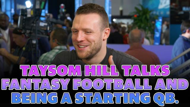 Taysom Hill Talks Fantasy Football and Being a Starting QB