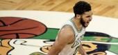 Jayson Tatum of the Boston Celtics on April 30. (Getty Images) 