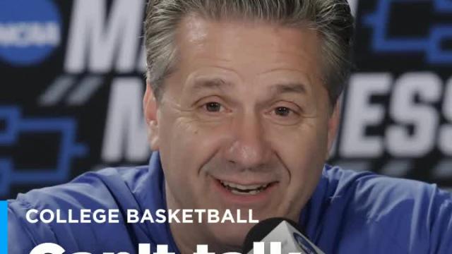 John Calipari committed a small NCAA violation in talking about his soon-to-be future point guard