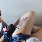 Tattoo ink can seep deep into the body:study