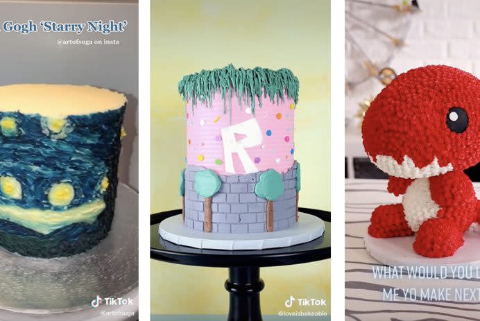 5 Amazing Birthday Cake Ideas On Tiktok - roblox birthday cakes for girls
