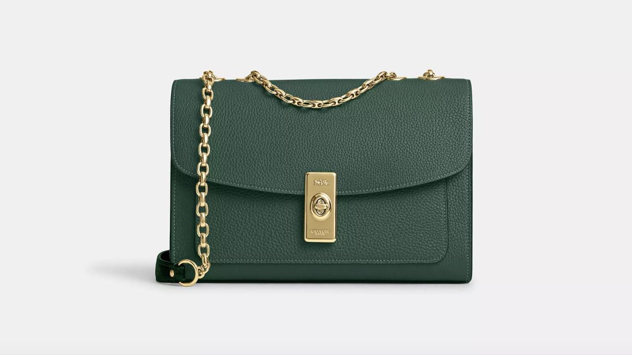 Coach Outlet Nolita 15 with Puffy Diamond Quilting - Green