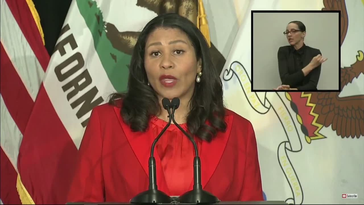 WATCH TODAY: SF Mayor to provide update on new COVID-19 cases Video