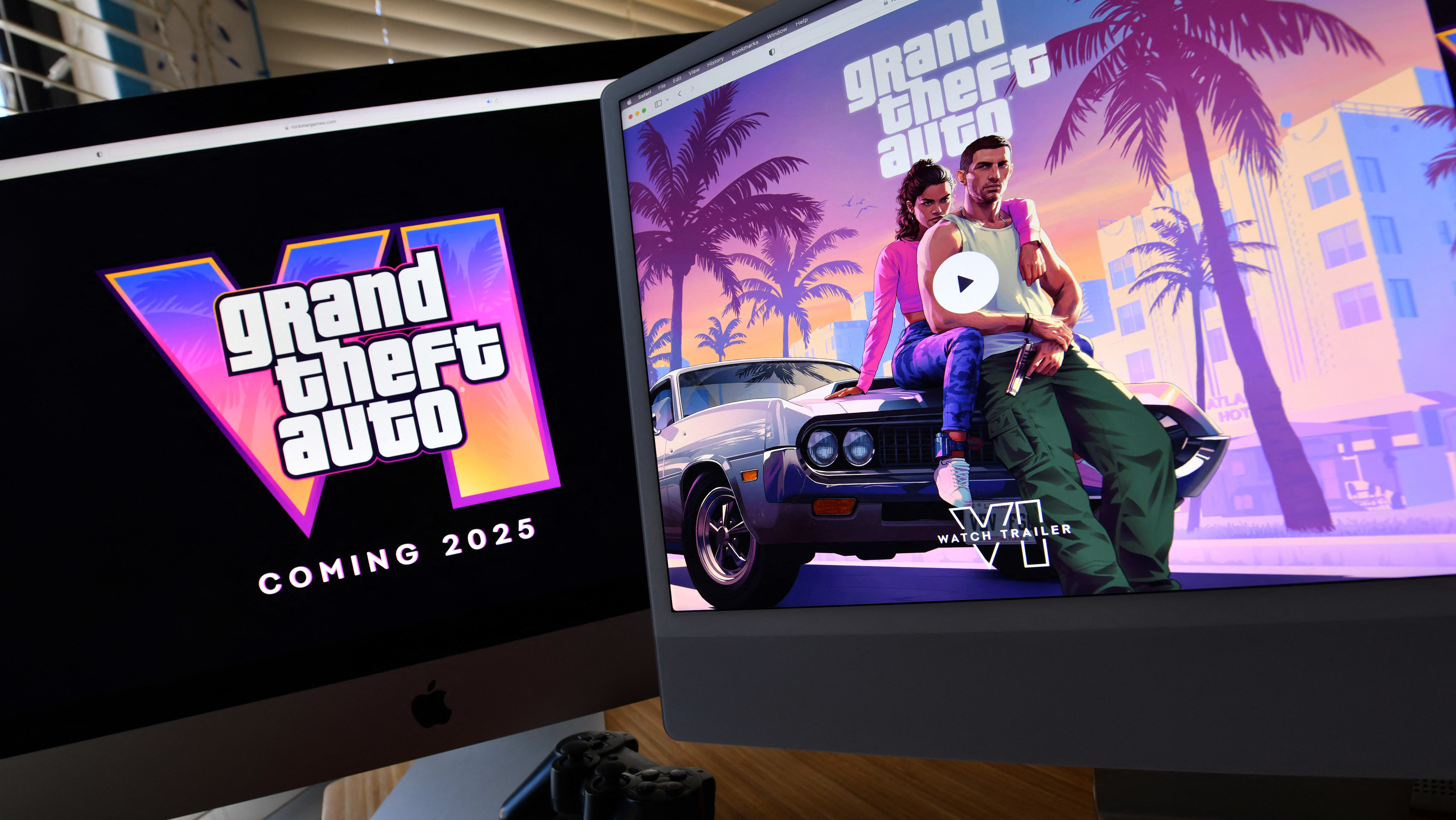 Take-Two Stock Price Soars After It Hints 2024 Grand Theft Auto 6 Release