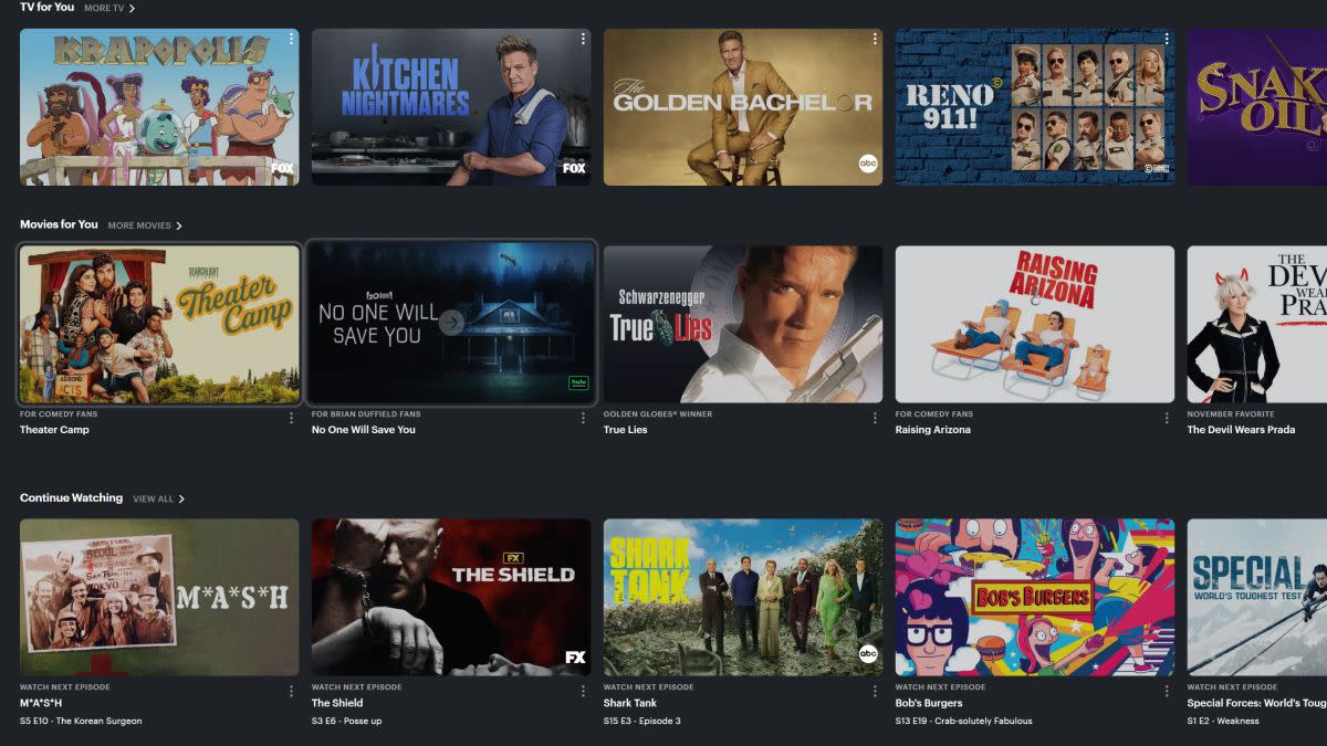 Best streaming services for movies and TV shows 2024