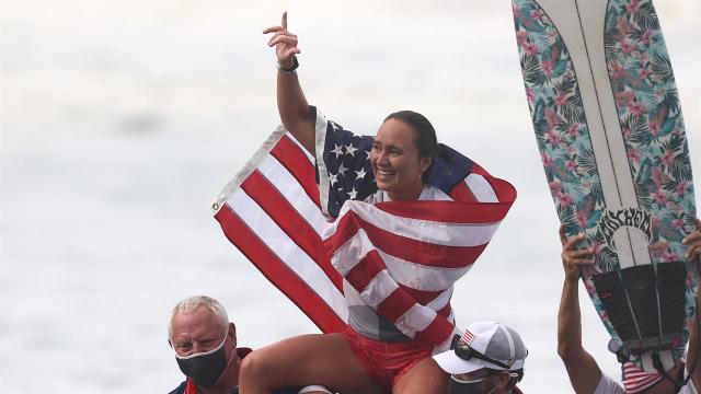 How Moore's nightmare became surfing gold in Tokyo