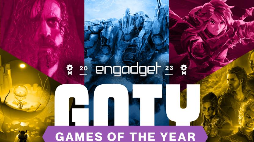 Axget Games of the Year collage showing different colored panels with game screenshots. The text "GOTY Games of the Year" overlays this.