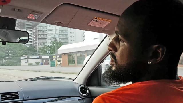 Driving around with B.C. Lions WR Manny Arceneaux