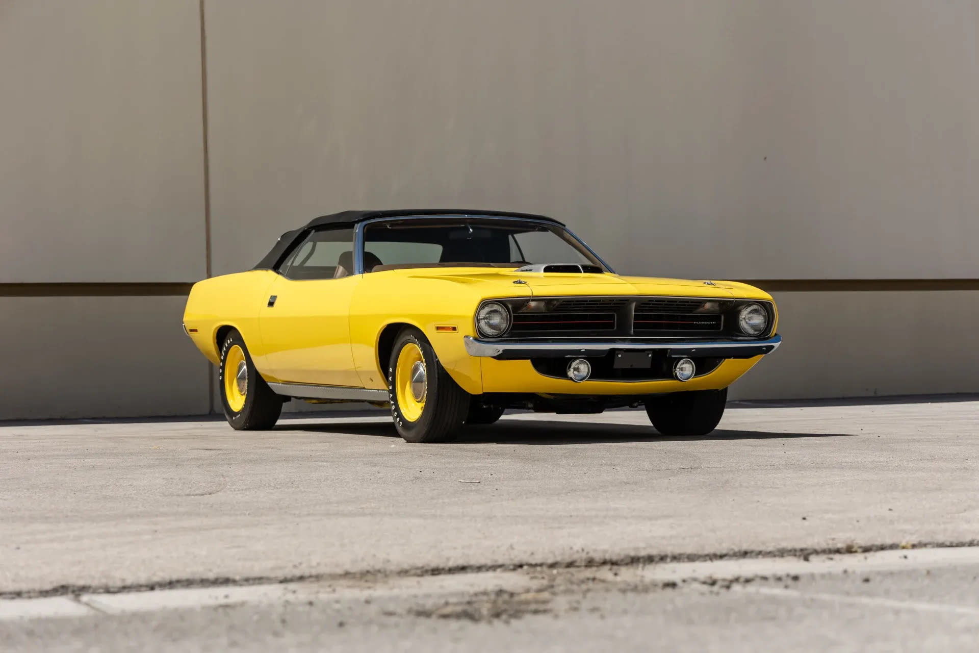 Rare 1970 Plymouth Hemi Cuda Convertible Set to Dazzle at Mecum Monterey