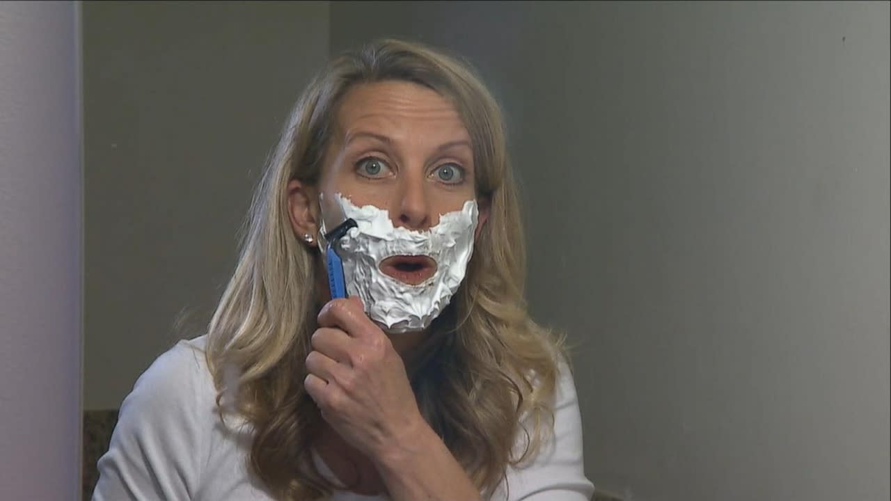 Why Women Shaving Their Faces Is Now a Thing