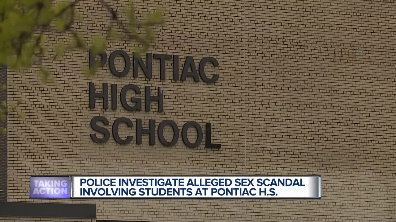 Police investigate alleged sex scandal involving students at Pontiac High  School