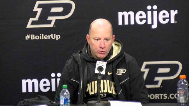 VIDEO: Purdue 17, Northwestern 9: Jeff Brohm reaction