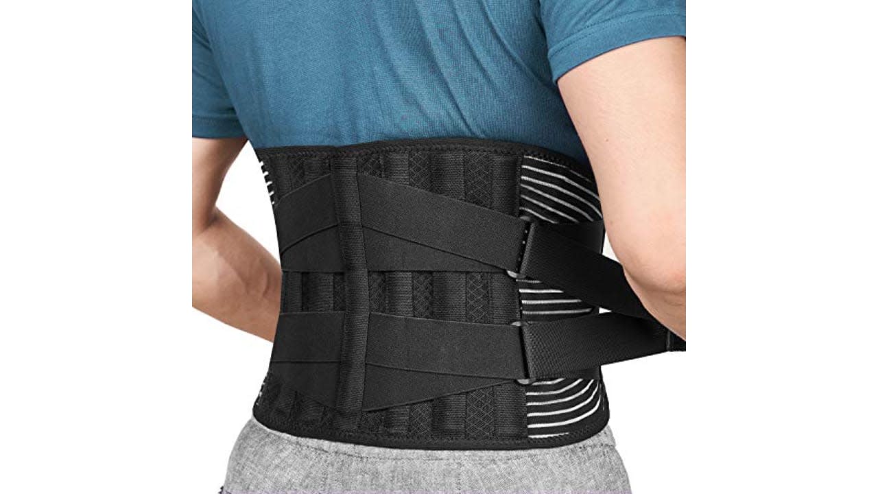 Lumbar Support Belt for Mens and Womens. Compression Orthopedic