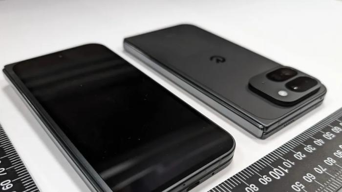 New images show the Google Pixel 9 Pro Fold can fully unfold to a flat screen.