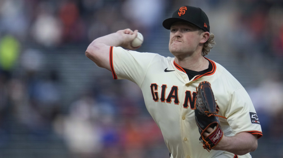 Associated Press - Logan Webb retired 19 straight batters on his way to seven smooth innings and the San Francisco Giants beat the Arizona Diamondbacks 5-0 Thursday night to open a four-game series. 