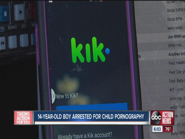 Baby Porn Site - A 14-year-old faces child porn charges after posting nude images online