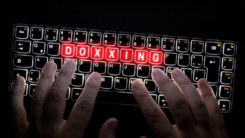 Doxxing Keyboard is operated by Hacker.