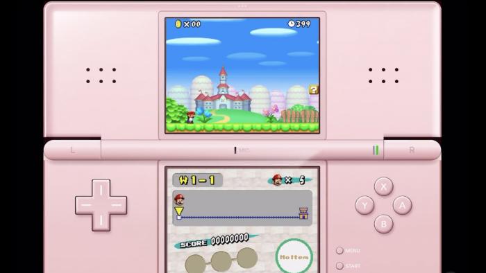 A screenshot of a Nintendo DS emulation for iPad 