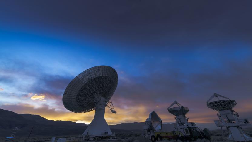 Owens Valley Radio Observatory, OVRO, Bishop, California. (Photo by: Joe Sohm/Visions of America/Universal Images Group via Getty Images)