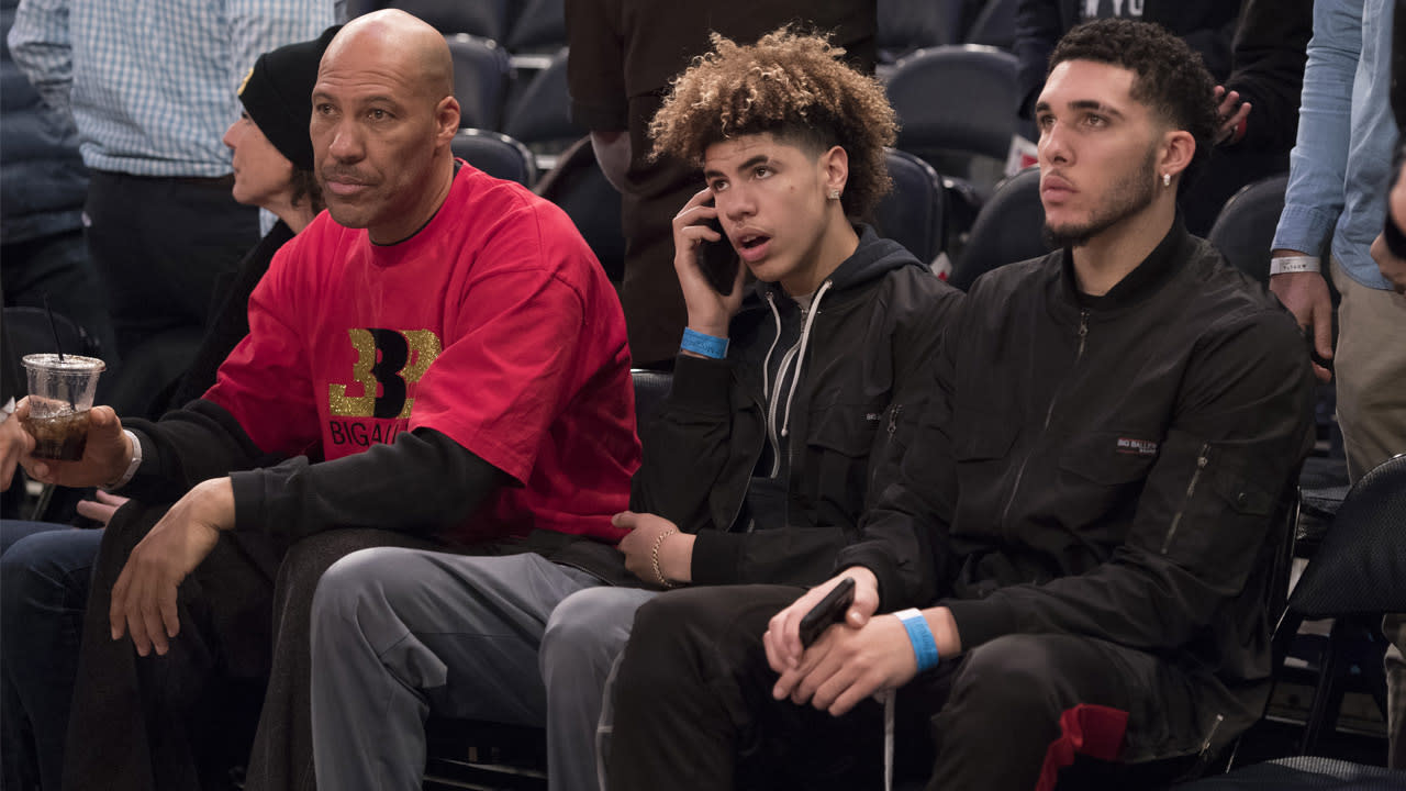 LaMelo Ball disagrees with LaVar on potential Warriors NBA ...