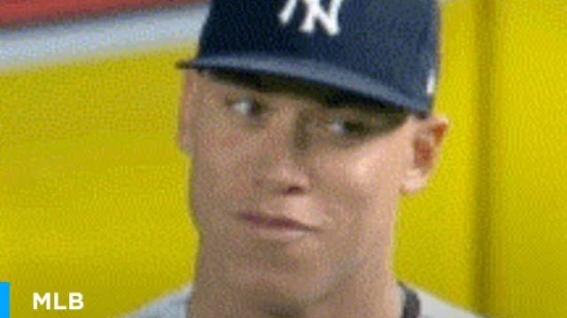 Aaron Judge crushes massive homer over the bleachers in Yankee Stadium