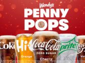 Penny Pops: Wendy's Fans Can Pay a Penny and Fill Their Cup with a Coca-Cola Freestyle® Drink Daily Starting Dec. 13