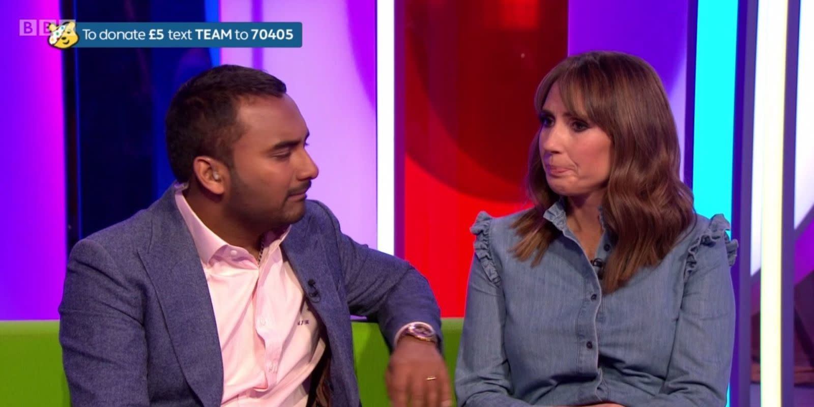 Alex Jones Breaks Down Crying On The One Show