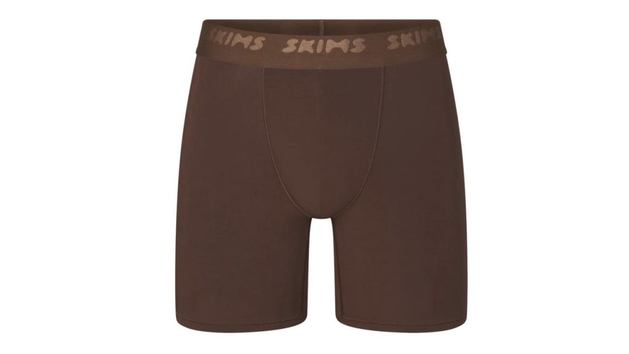 SKIMS STRETCH MENS BRIEF | GUNMETAL