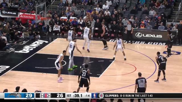 Mason Plumlee with an assist vs the Orlando Magic