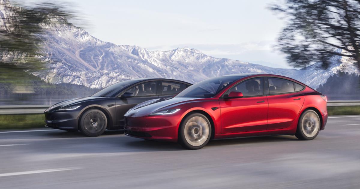 Tesla’s redesigned Model 3 comes with a new interior and more range