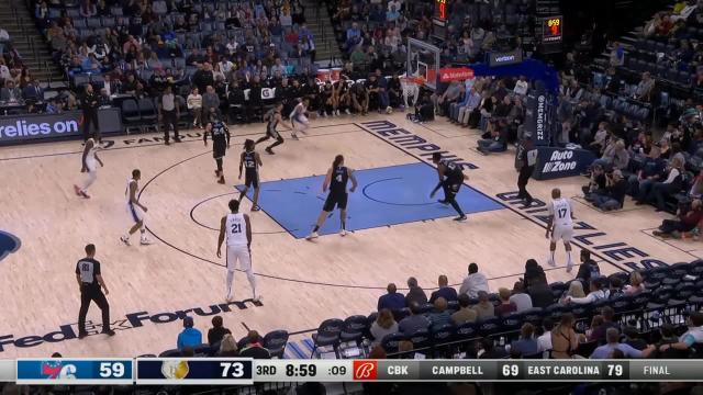 Tobias Harris with a dunk vs the Memphis Grizzlies