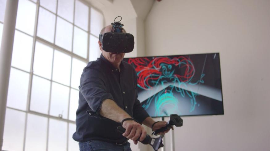 Watch Disney Animation Legend Behind Aladdin And Ariel Draw In Vr Engadget