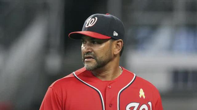 Nationals manager Dave Martinez hospitalized for heart procedure