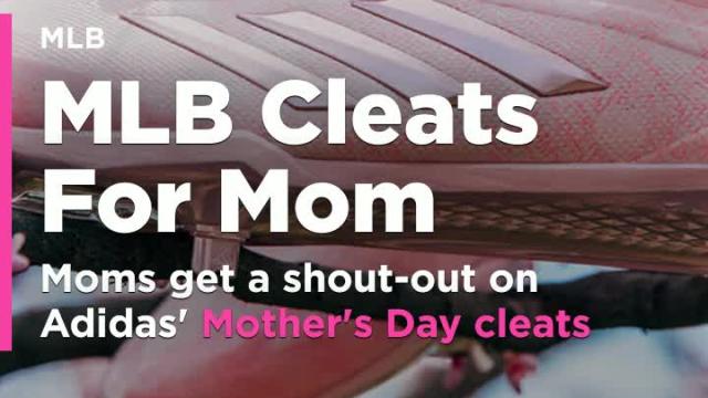 Baseball moms get a shout-out on Adidas' Mother's Day cleats