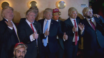 Invasion of the Trumps! Presidential Impersonators Compete to Host New Show