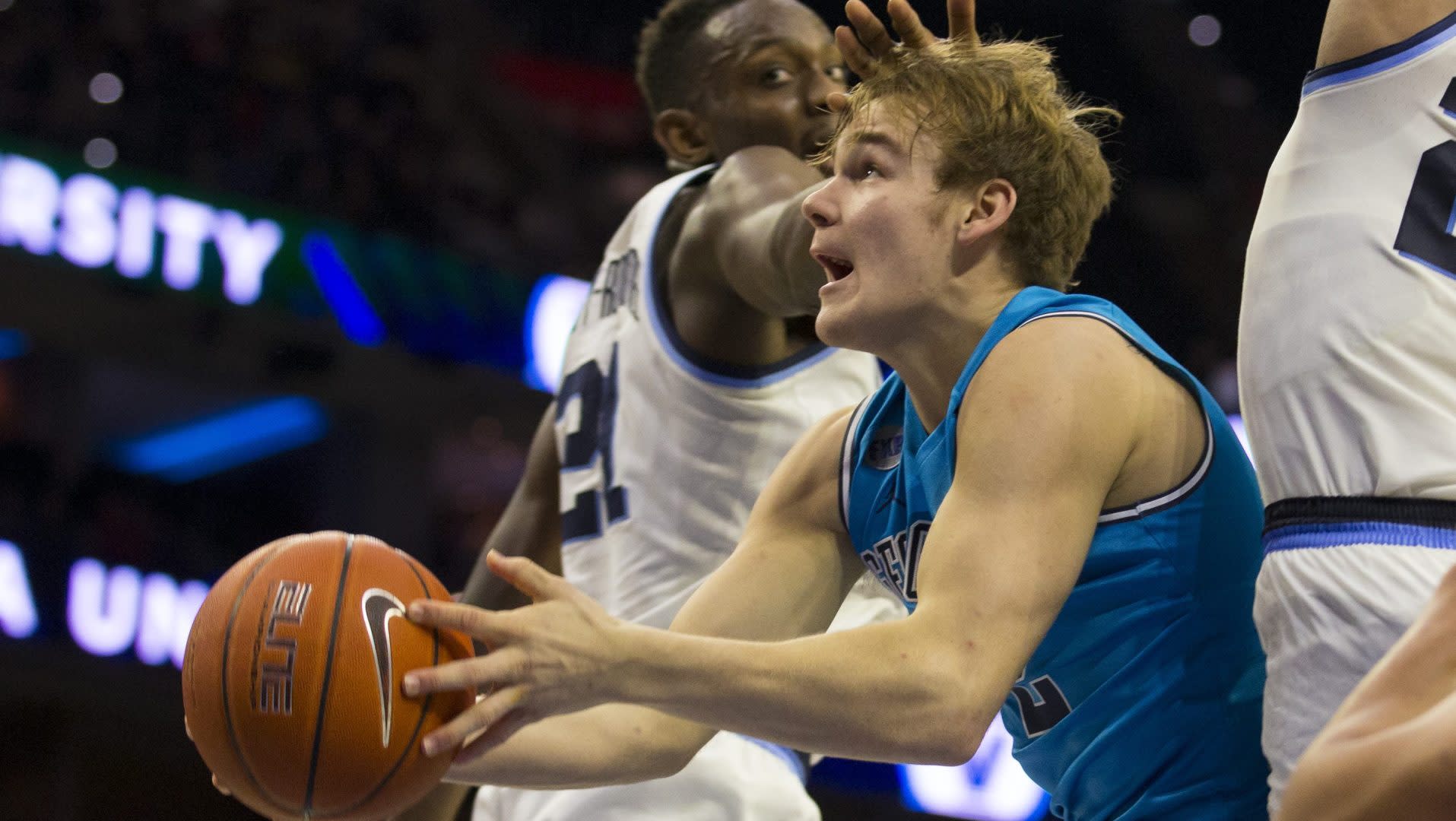 WATCH: Georgetown’s Mac McClung registers 48 inch vertical