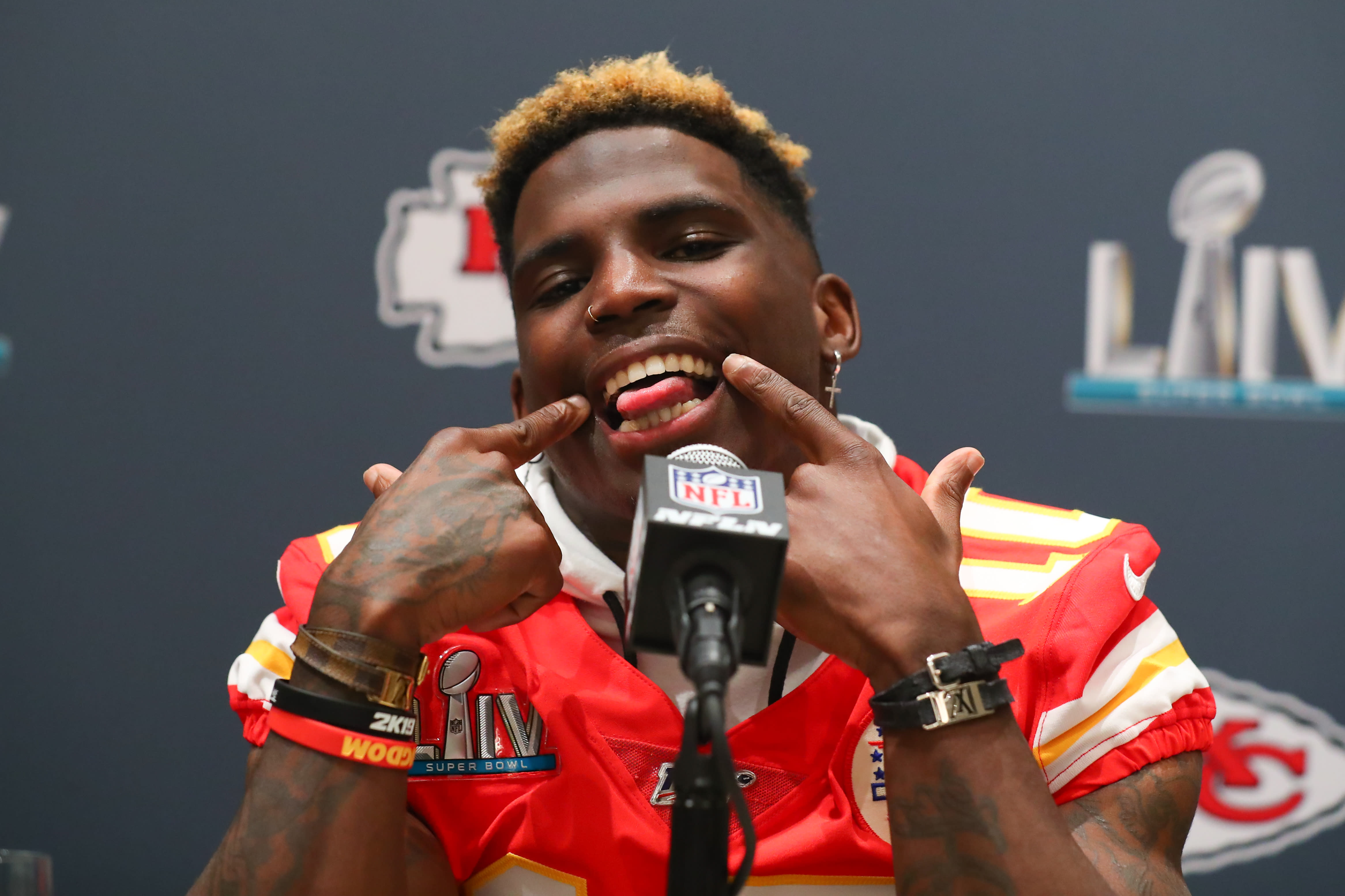 Tyreek Hill would like to compete in Tokyo Olympics